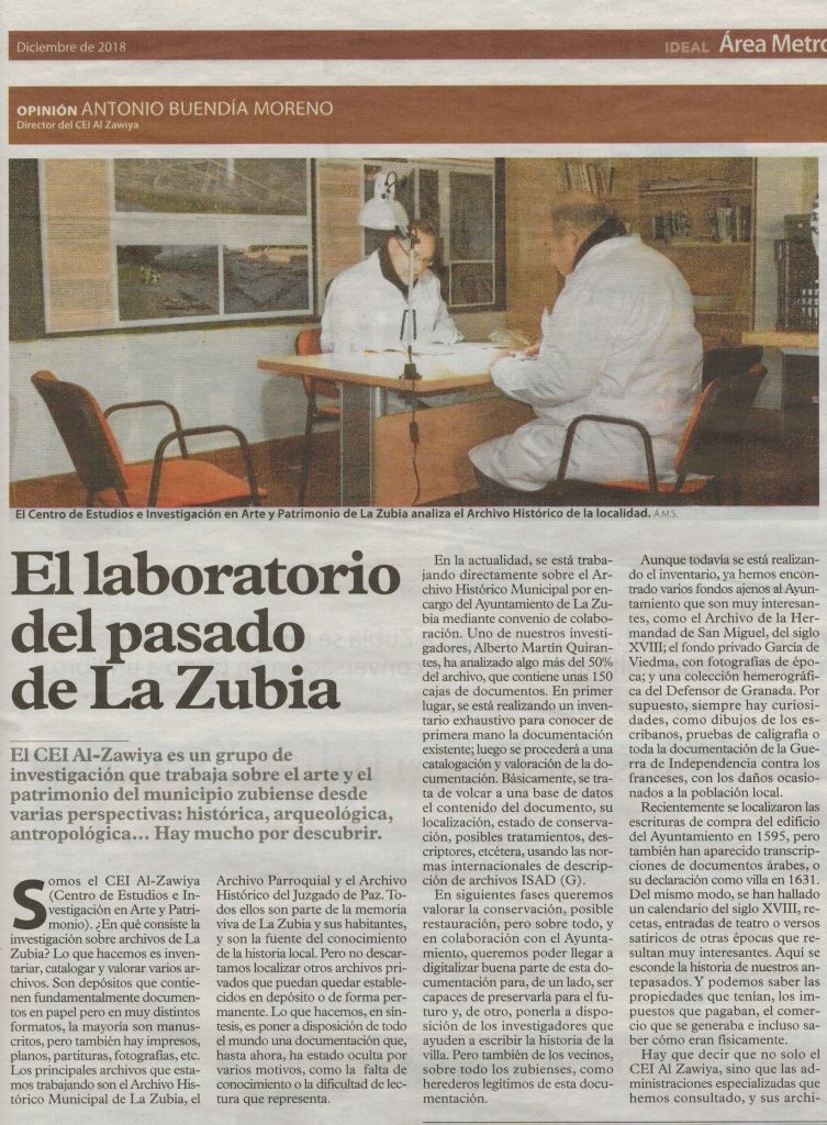 Artículo Laboratorio del CEI