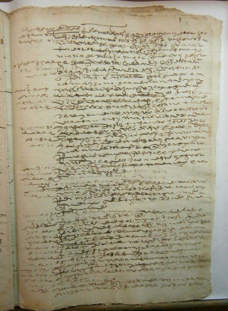 Testamento de María Xibaja